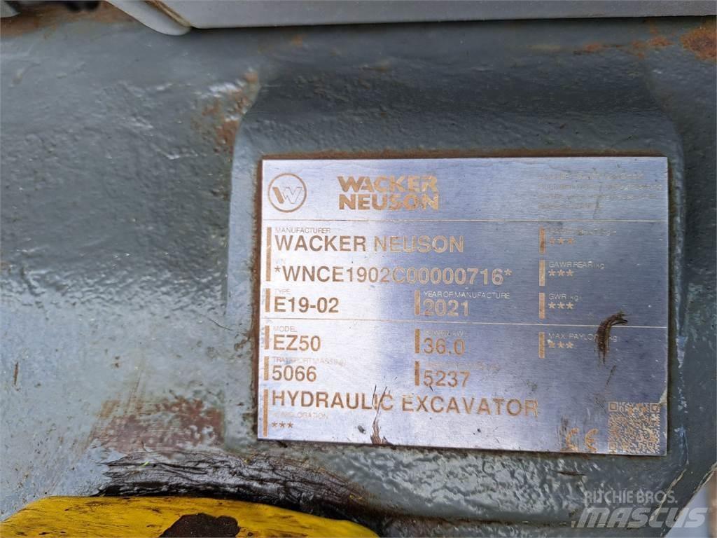 Wacker Neuson EZ50 Верижен екскаватор