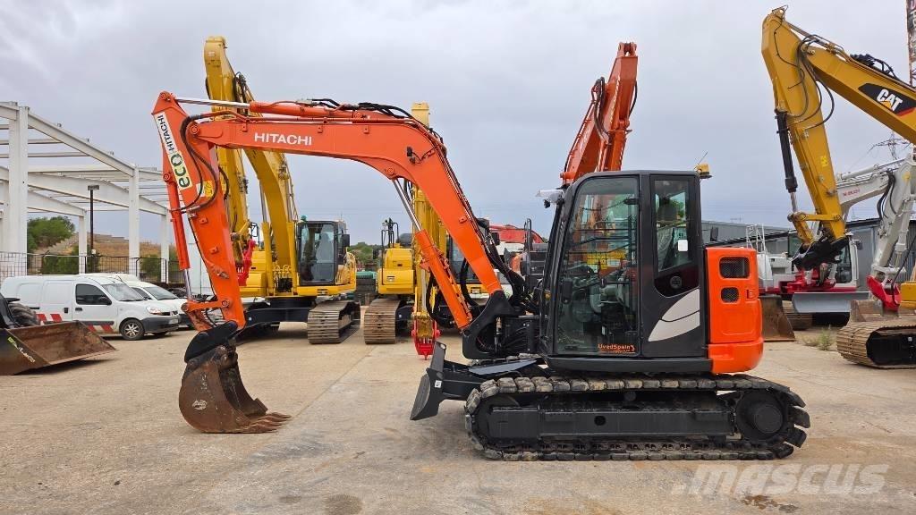 Hitachi ZX 85 US-6 Средни екскаватори 7т - 12т