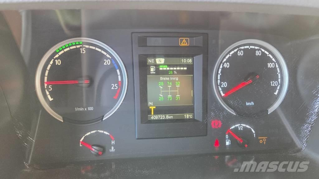 Scania P320 6X2*4 Бордови камион / автолебедка