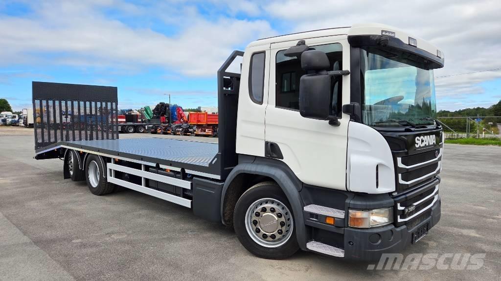 Scania P320 6X2*4 Бордови камион / автолебедка
