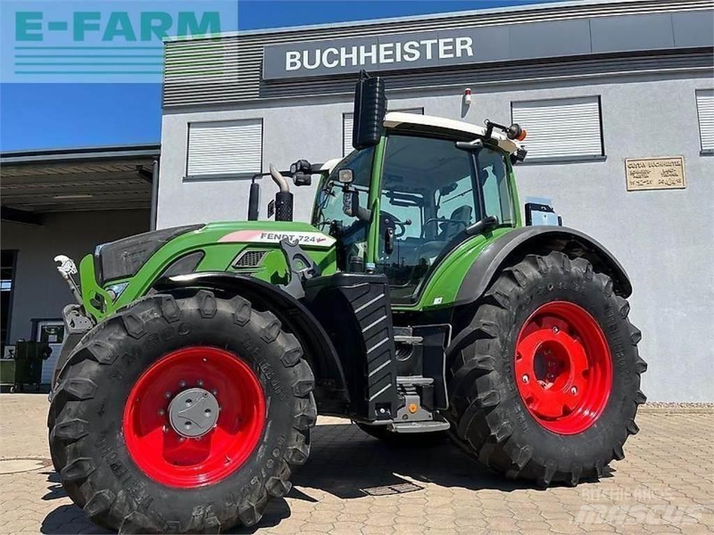 Fendt 724 vario s4 Трактори