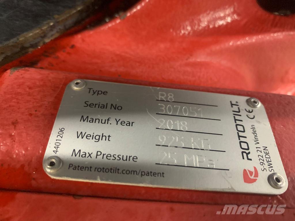 Rototilt R8 Бързи съединители