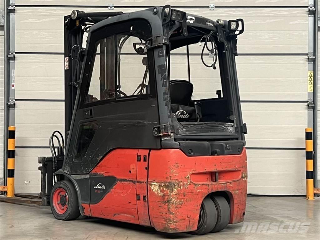 Linde E16-02 Електрически вилични кари-повдигачи