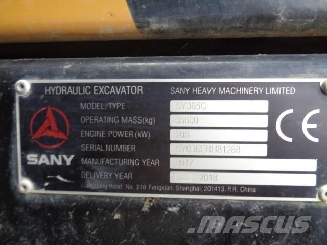Sany SY 365 C Верижен екскаватор