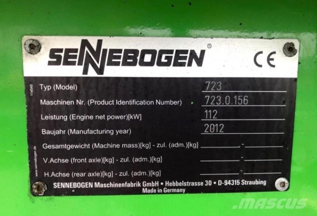 Sennebogen 723 Колесни товарачи