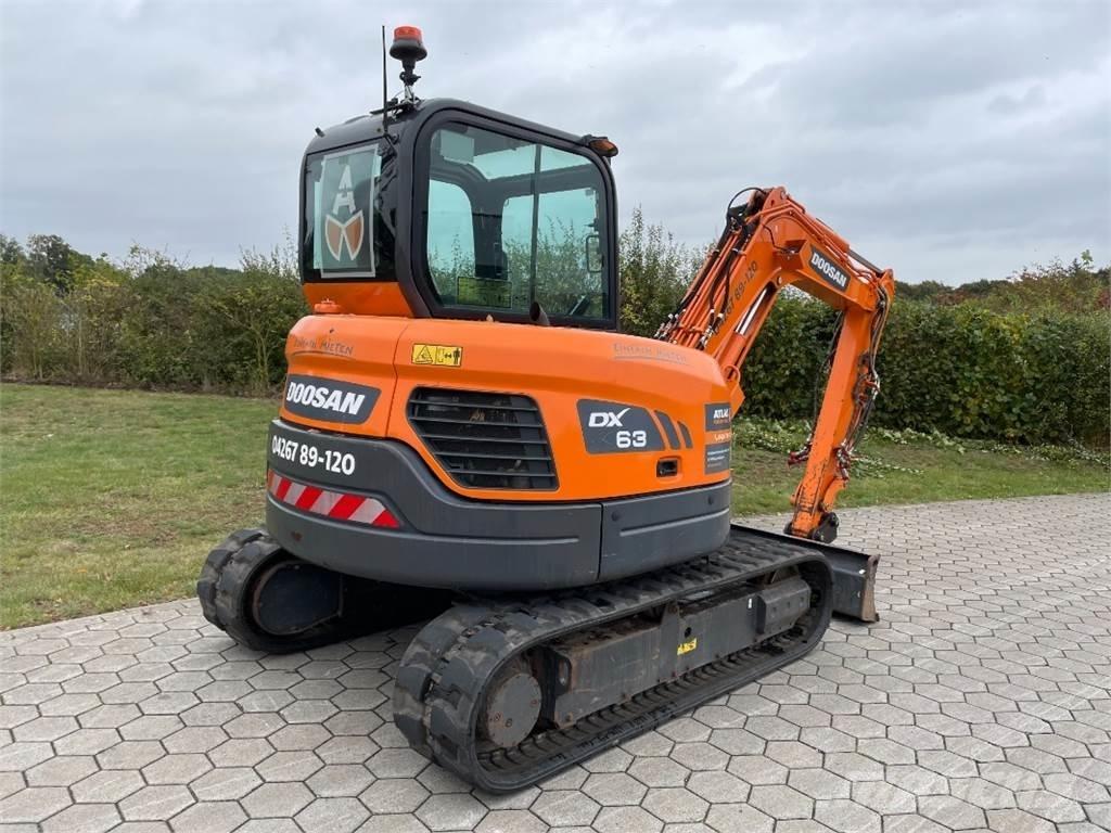 Doosan DX63-3 Мини екскаватори < 7 т