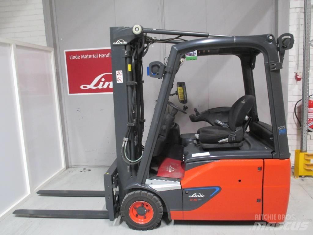 Linde E16 Електрически вилични кари-повдигачи