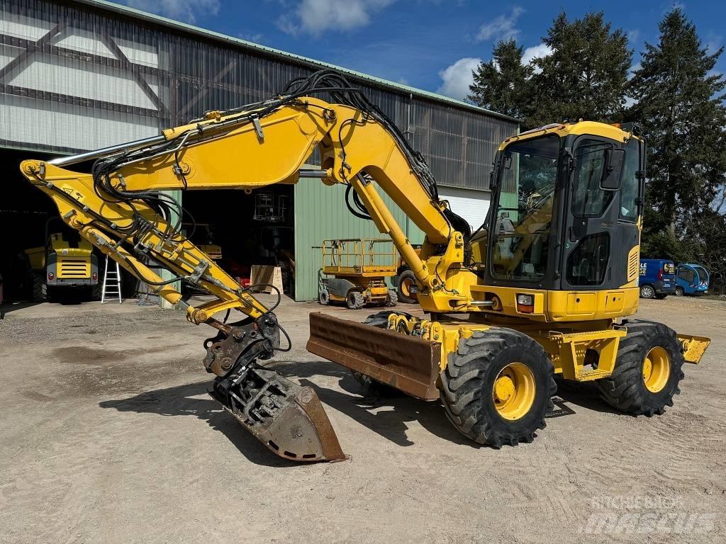 Komatsu PW 98 MR-8 Колесни екскаватори