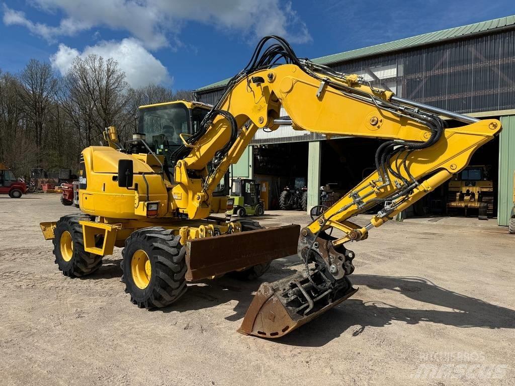 Komatsu PW 98 MR-8 Колесни екскаватори