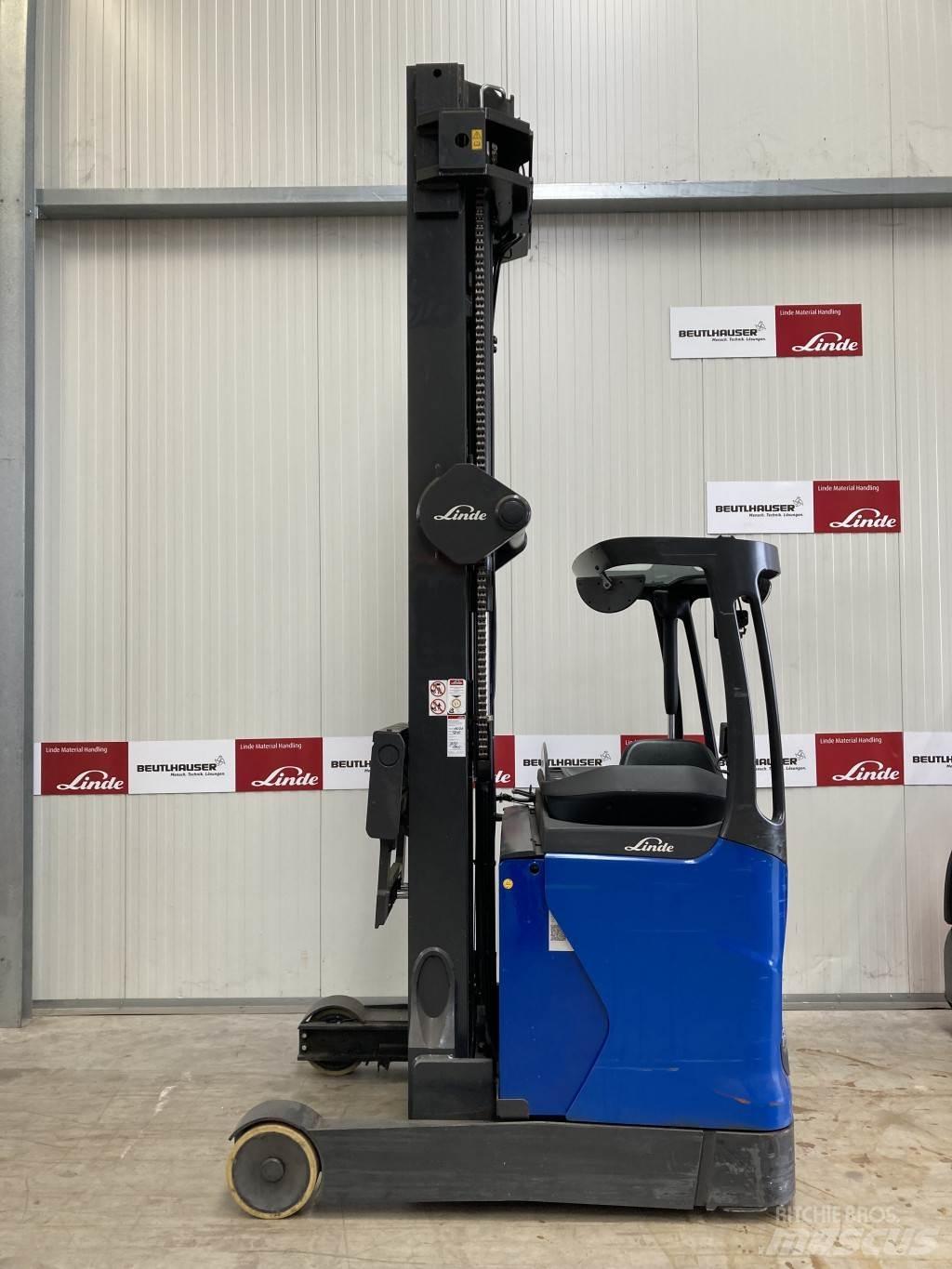 Linde R16HD Ретрак/ Високоповдигач с изместване на вилката напред