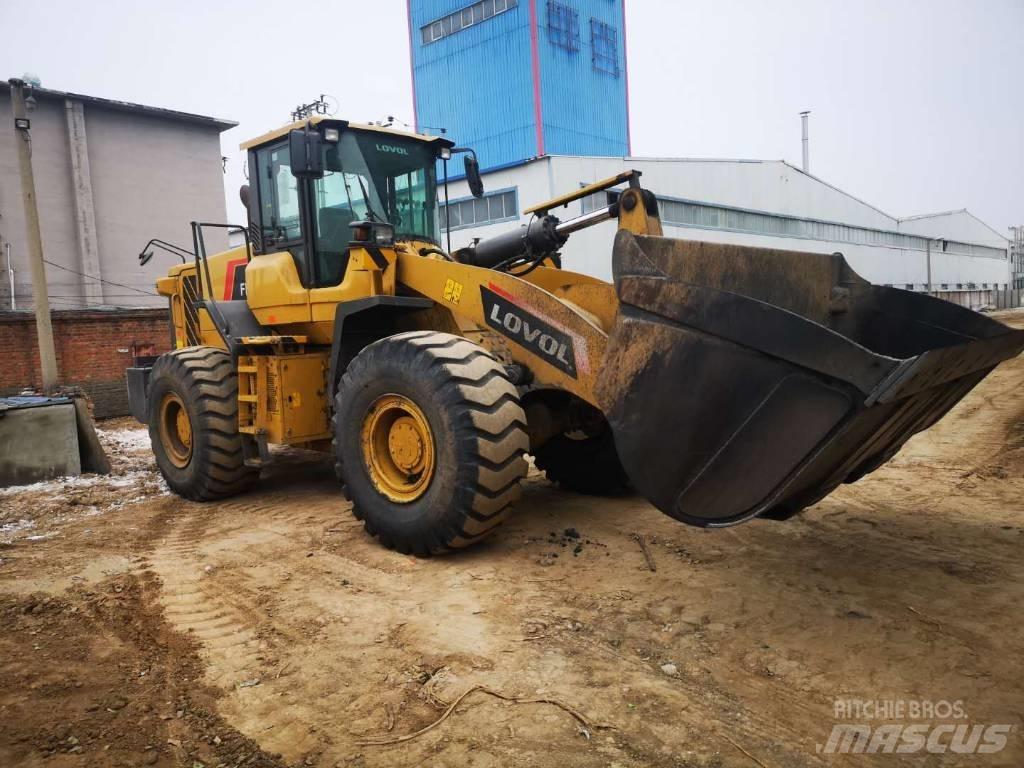LOVOL FL956H Товарач със заден ексватор