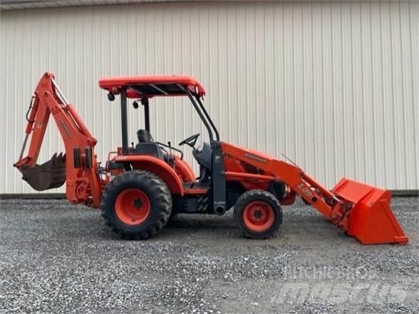 Kubota L39 Товарач със заден ексватор