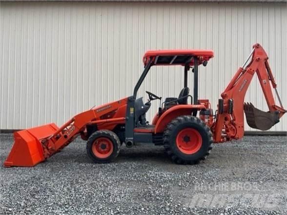 Kubota L39 Товарач със заден ексватор