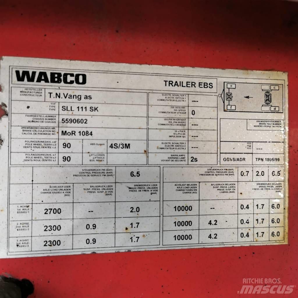 Vang SLL111SK Полуремаркета фургони
