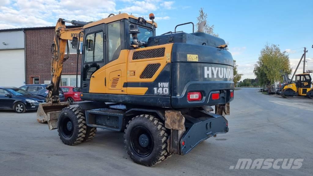 Hyundai HW 140 Колесни екскаватори