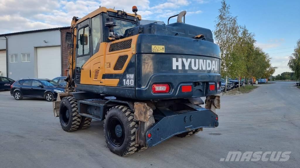 Hyundai HW 140 Колесни екскаватори