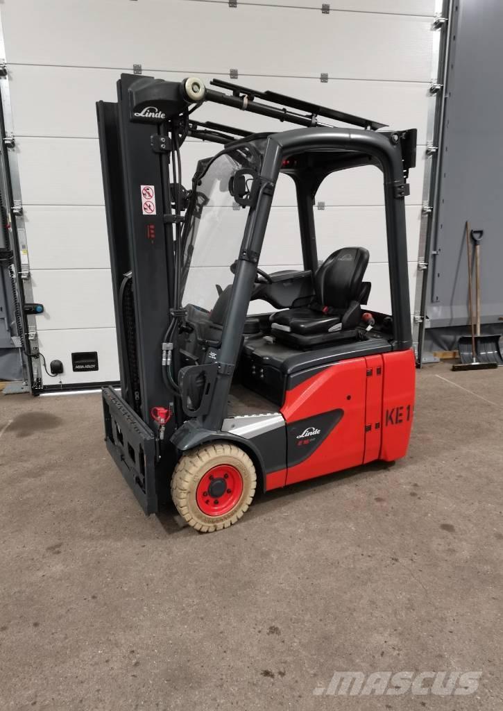 Linde E16C-02 Електрически вилични кари-повдигачи