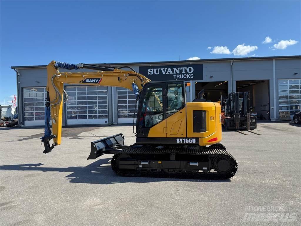Sany SY155U Верижен екскаватор