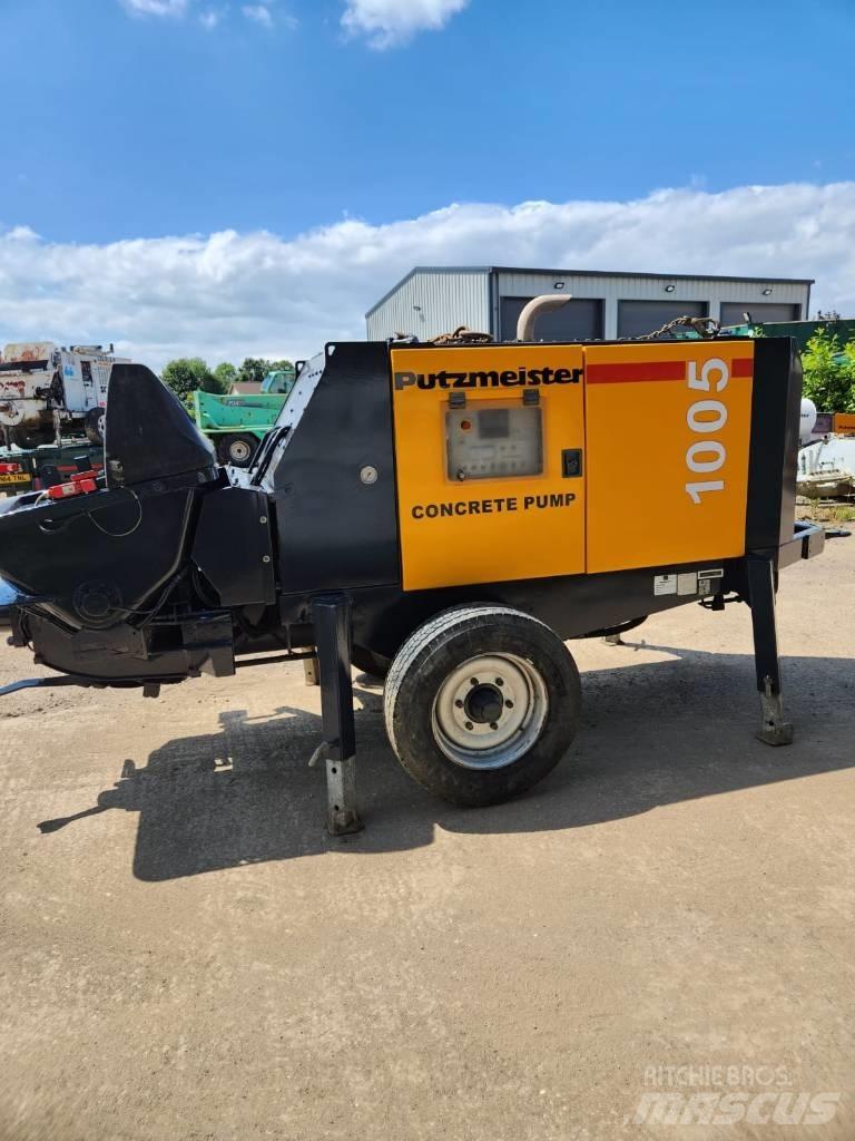 Putzmeister 1005D Бетонопомпи
