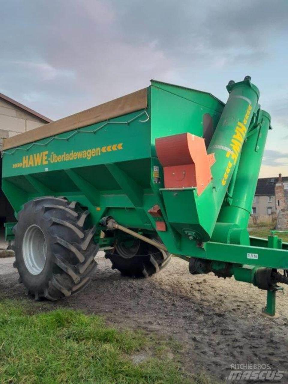 Hawe ULW 1500-E Ремаркета за зърно / силаж
