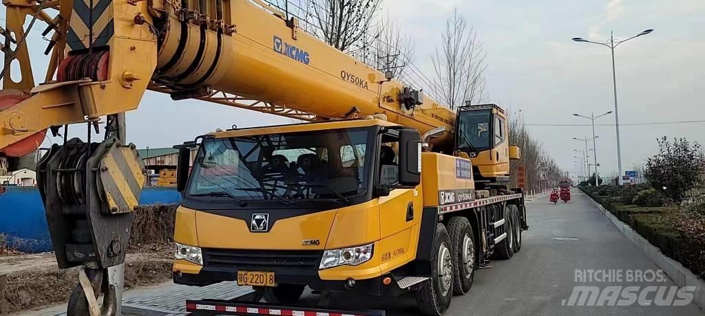 XCMG QY50K Всъдеходни кранове