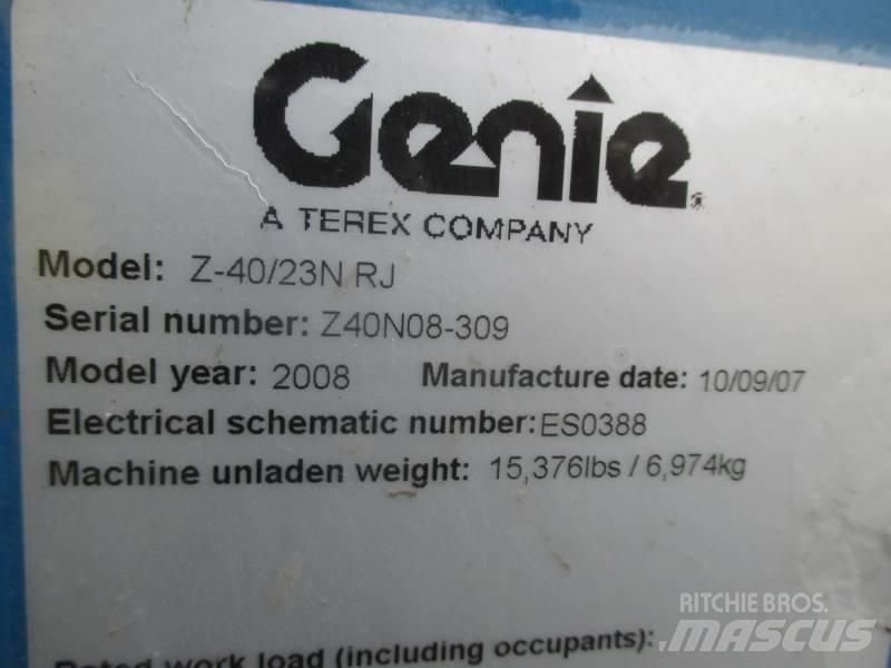 Genie Z 40/23 N RJ Съчленени стрелови подемници