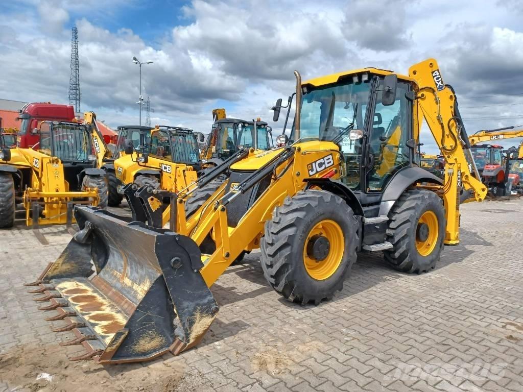 JCB 4CX PLUS AEC Товарач със заден ексватор