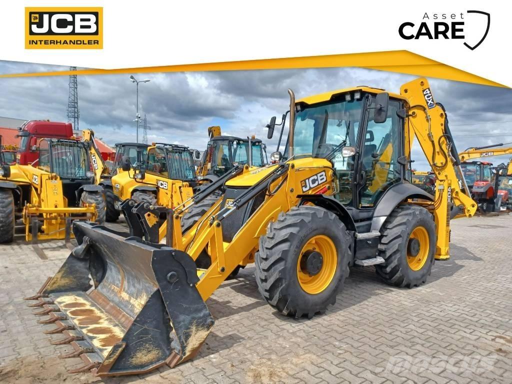 JCB 4CX PLUS AEC Товарач със заден ексватор