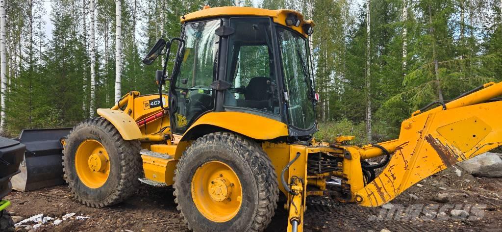 JCB 4 CX Товарач със заден ексватор