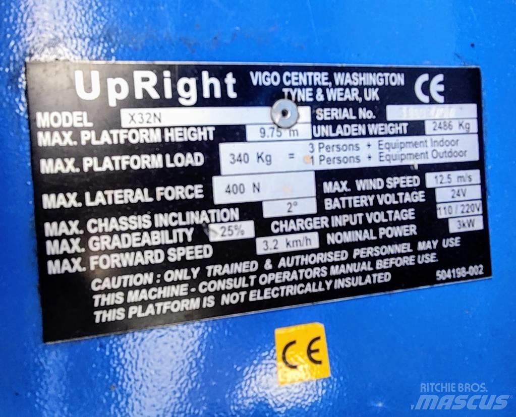 UpRight X32N Ножични работни платформи