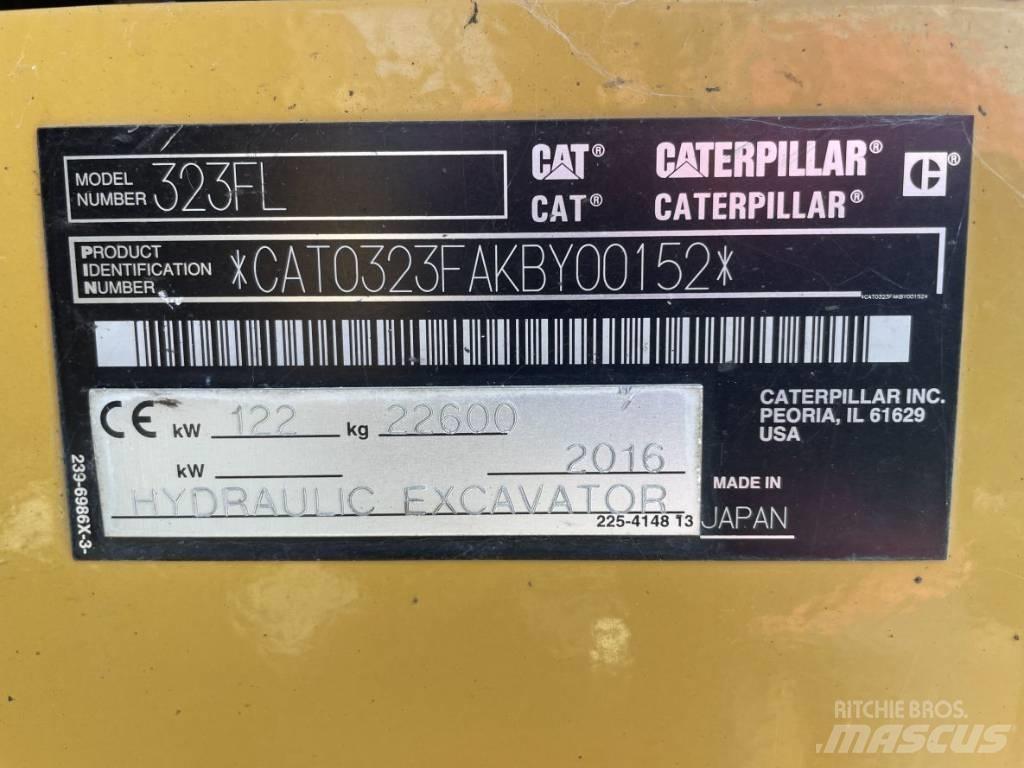 CAT 323F L Верижен екскаватор