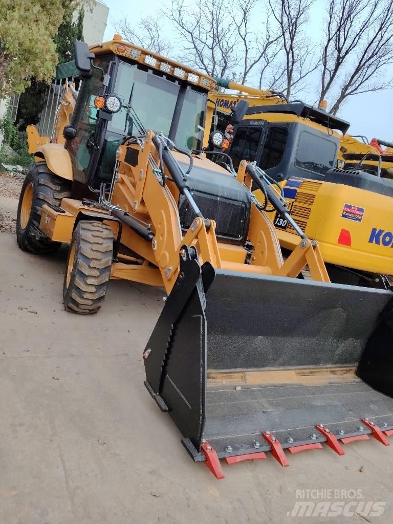 CAT 420F Товарач със заден ексватор