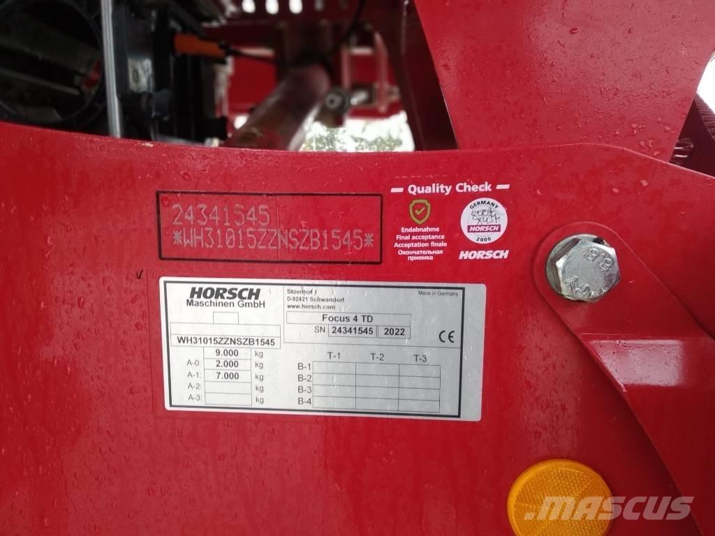 Horsch Focus 4 TD Редосеялки