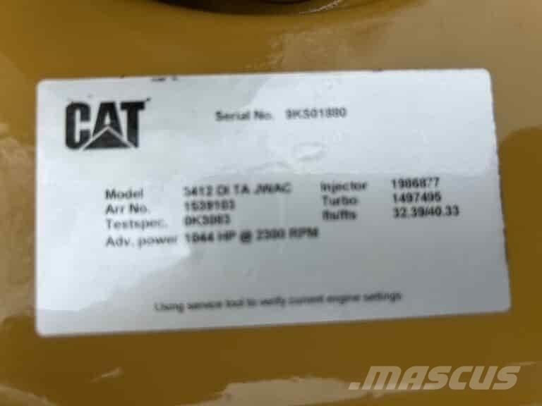 CAT 3412E Морски силови агрегати