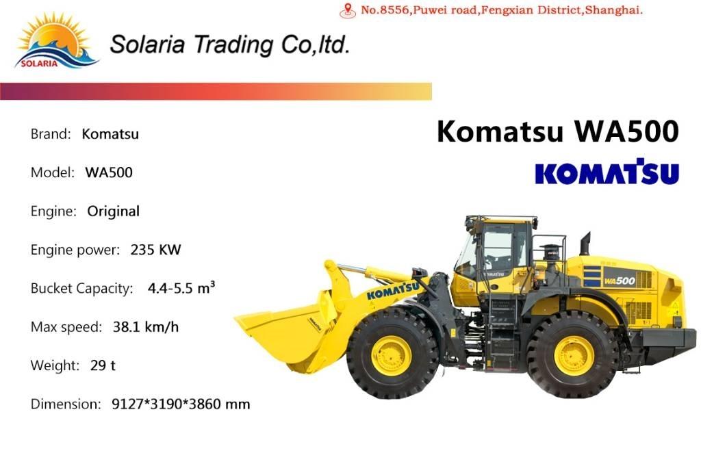 Komatsu WA 500 Колесни товарачи