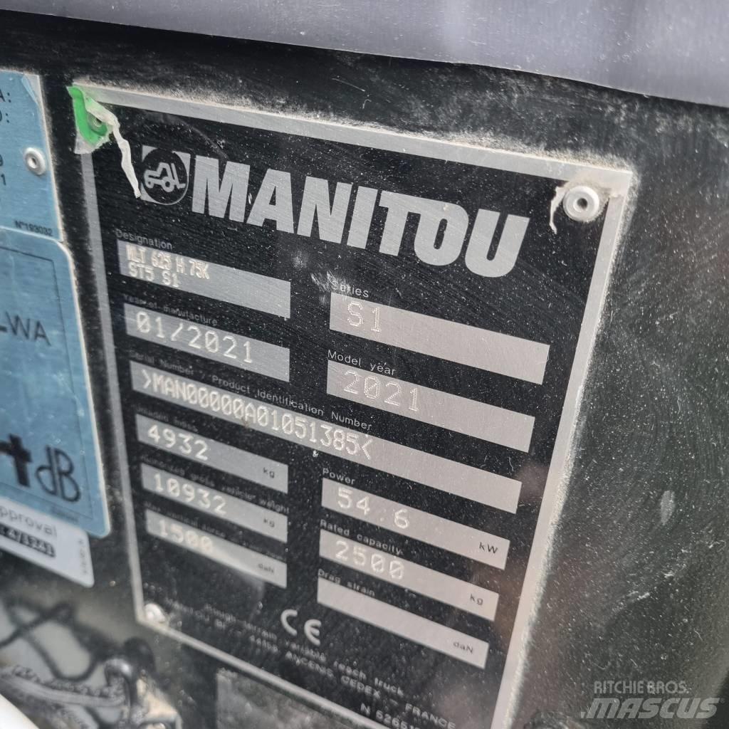 Manitou MLT 625-75 H Телескопични товарачи