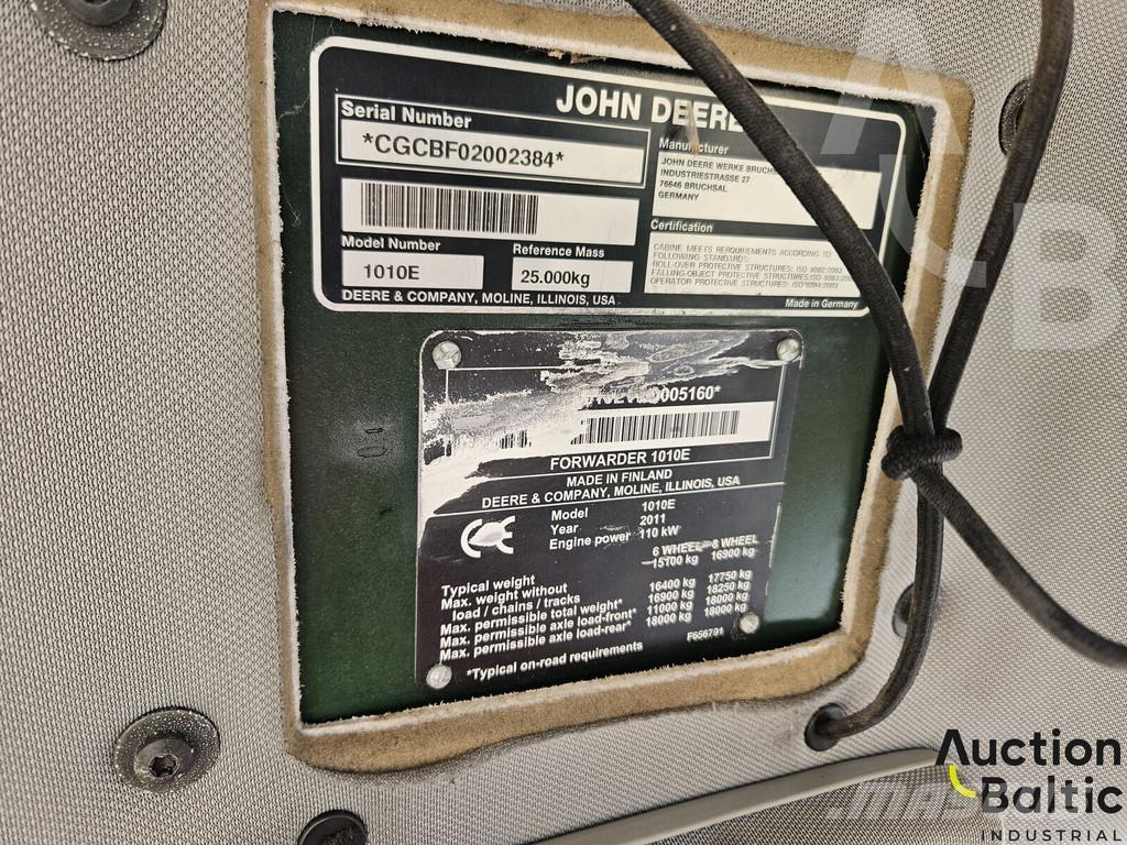 John Deere 1010 E Форуардери