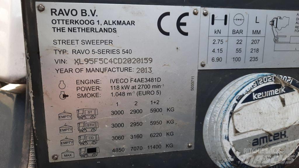 Ravo 540CD Автоматични метачки с четки
