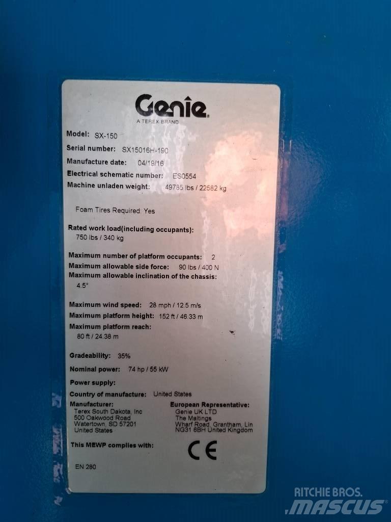 Genie SX 150 Телескопични повдигачи
