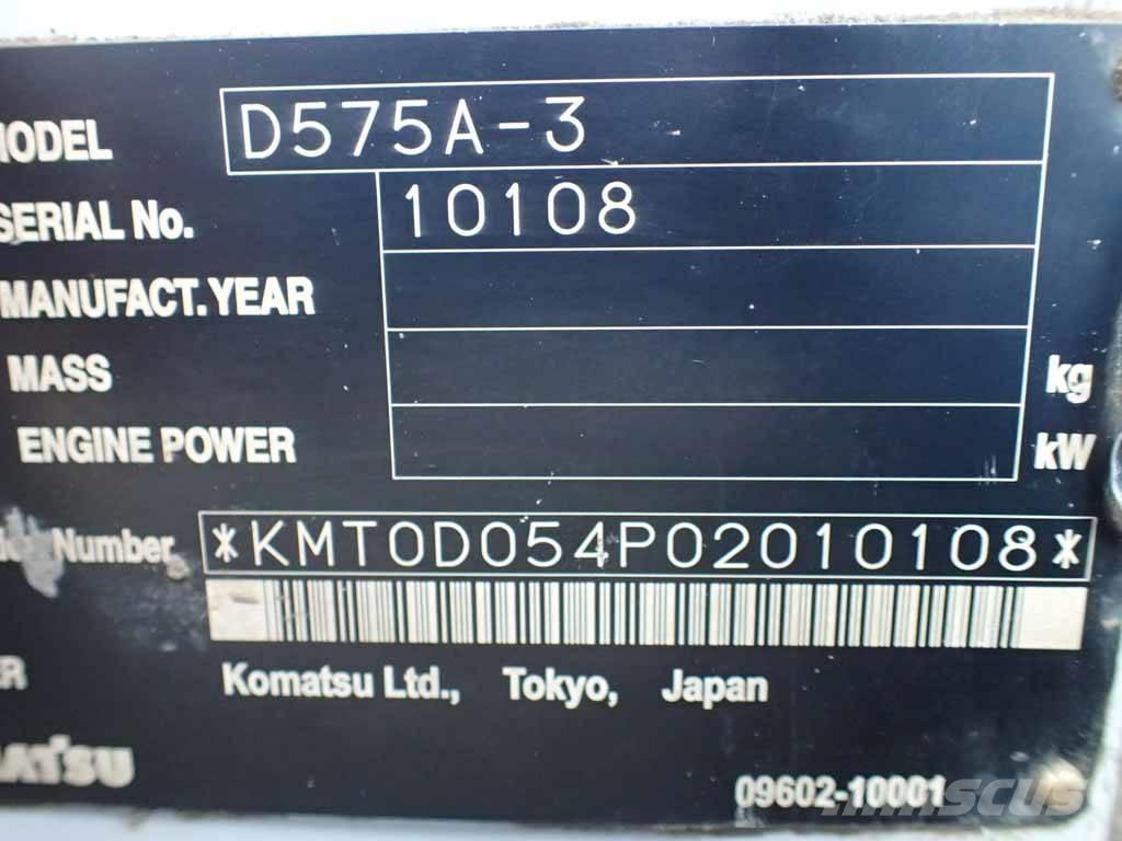 Komatsu D 575 A-3 Верижни булдозери
