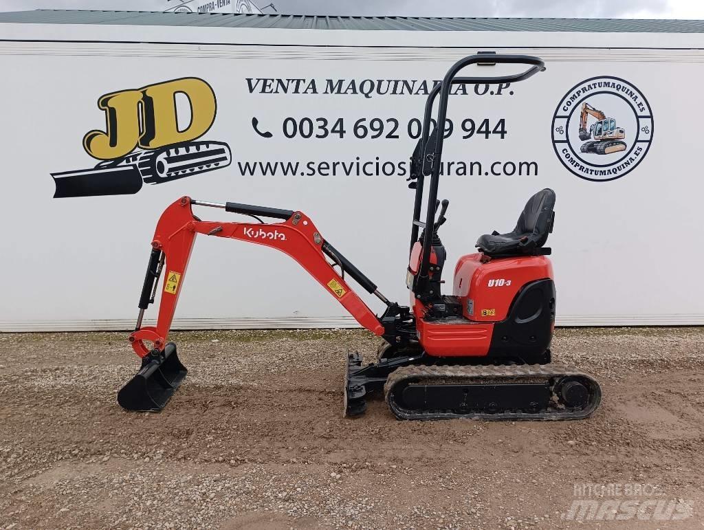 Kubota U 10 Мини екскаватори < 7 т
