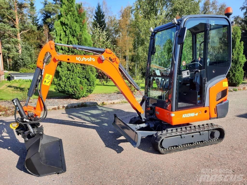 Kubota KX016-4 Мини екскаватори < 7 т