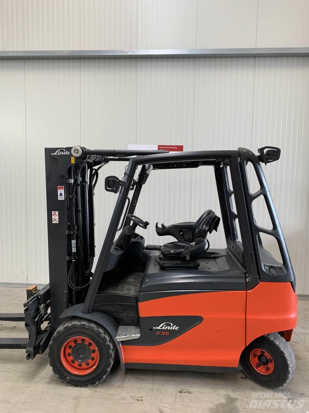 Linde E35/600H Електрически вилични кари-повдигачи