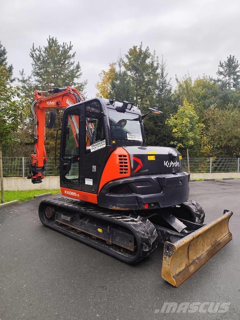 Kubota KX 085-5 Средни екскаватори 7т - 12т