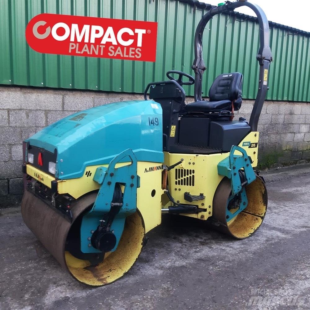 Ammann ARX 26K Двойни барабанни ролки
