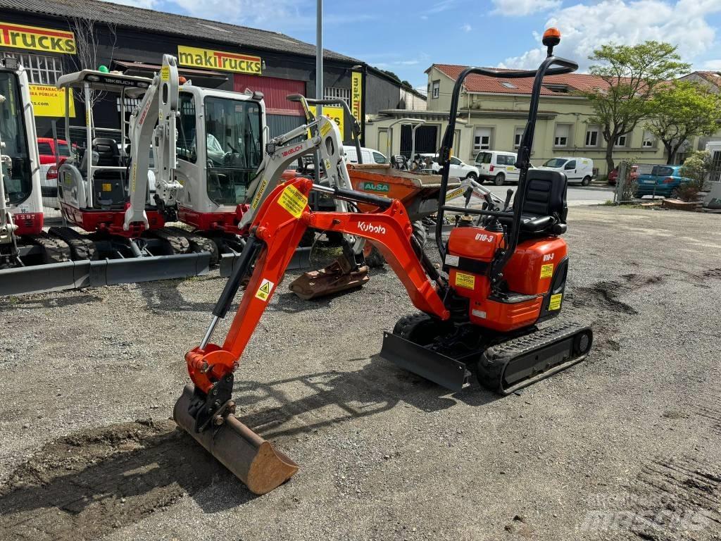 Kubota U 10-3 Мини екскаватори < 7 т