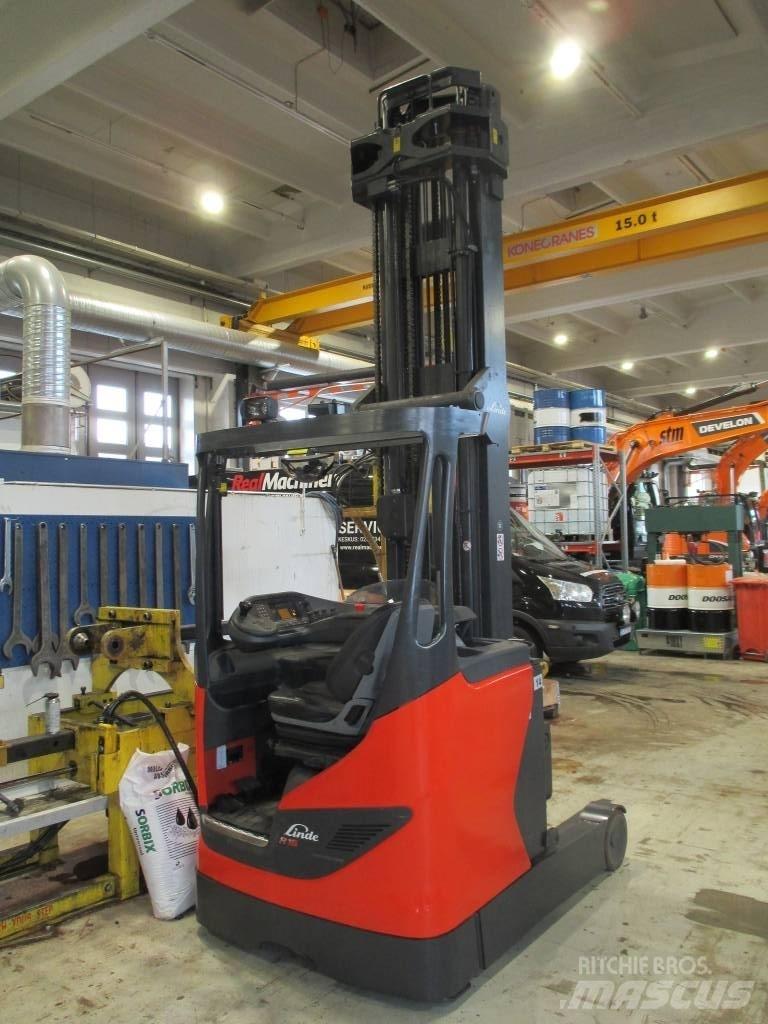 Linde R 16 HD Ретрак/ Високоповдигач с изместване на вилката напред