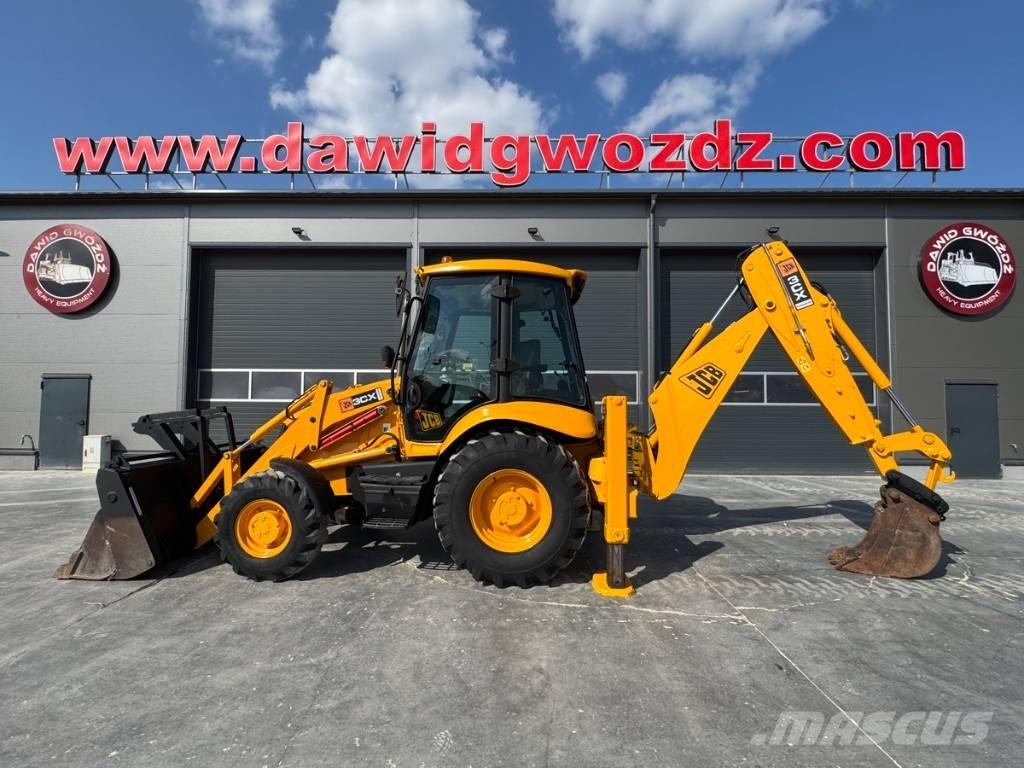 JCB 3 CX Товарач със заден ексватор