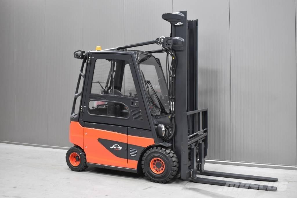 Linde E 25 - 01 Електрически вилични кари-повдигачи
