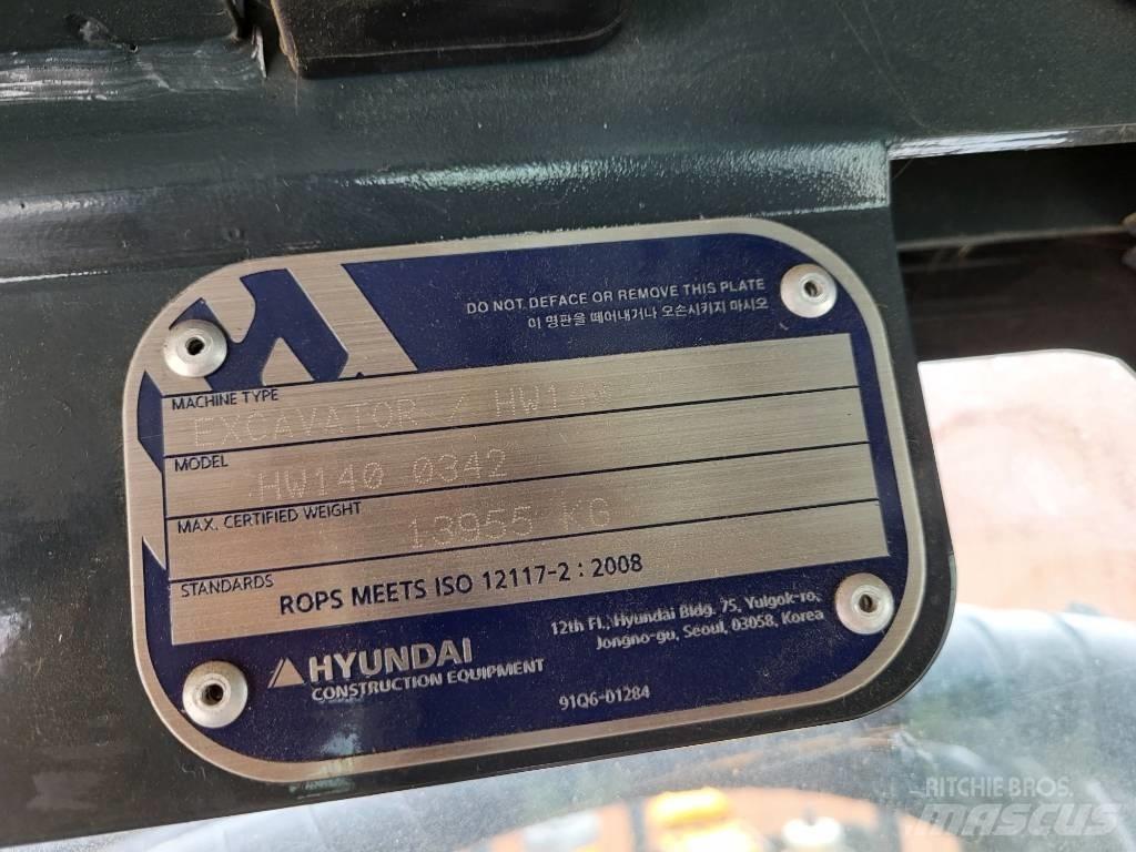 Hyundai HW 140 Кранове за тежък терен